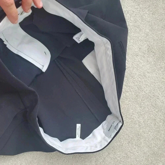 ST.JOHN wide leg wool trouser - Picture 12 of 12